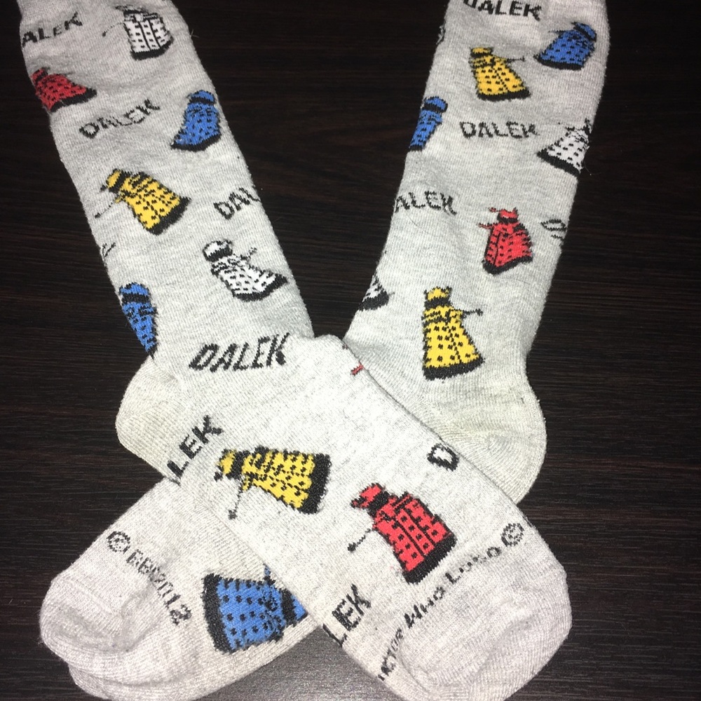 Doctor who dalek socks